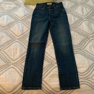 Madewell Perfect Vintage Crop Size 24 NWT